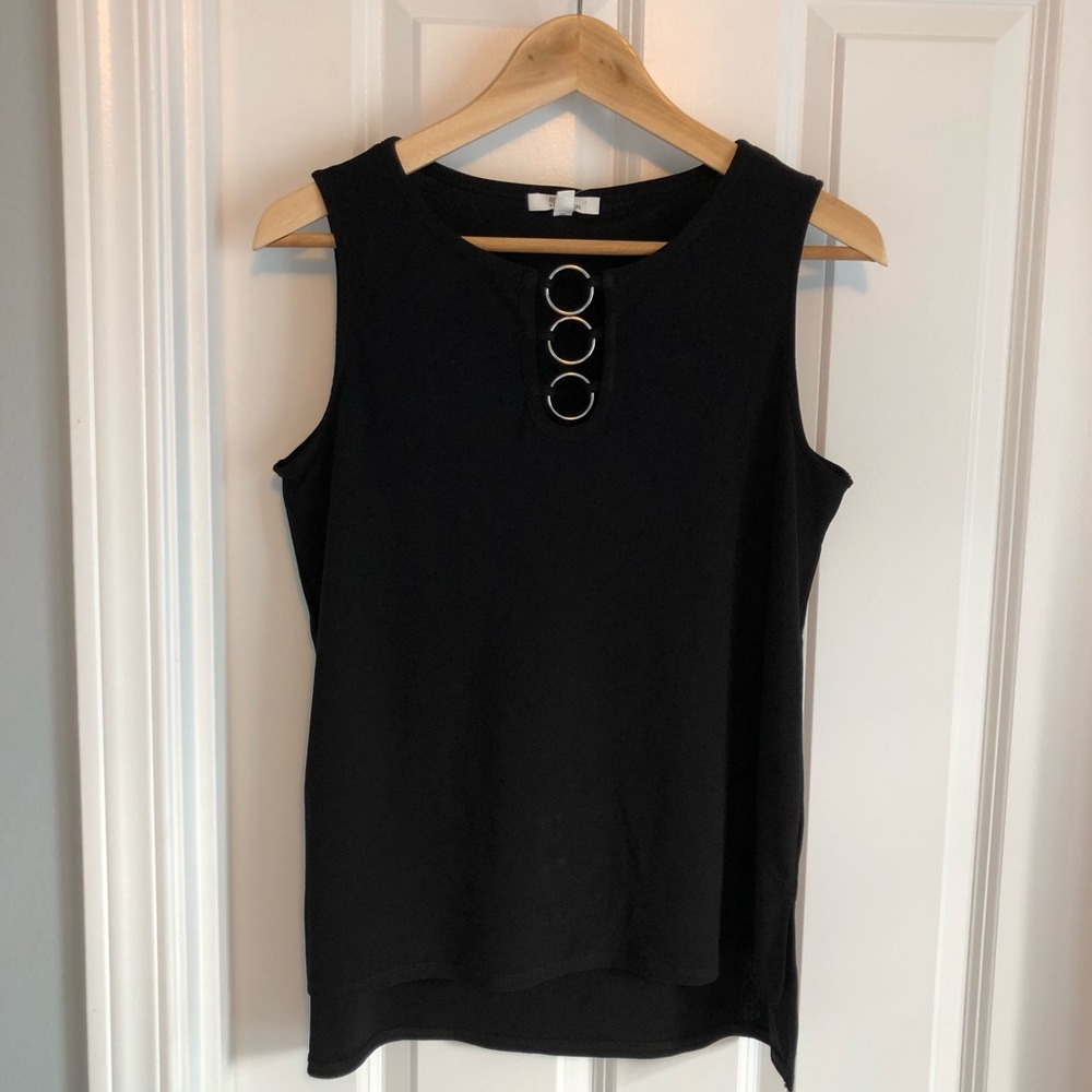 89th + Madison black tank, size PM